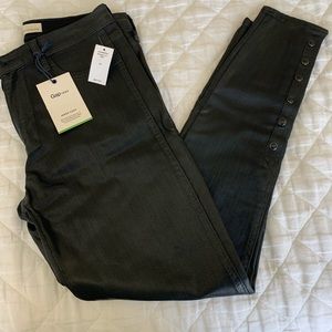 Gap 1969 Faux Leather Jeans with Studded Detail